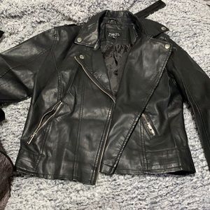 Leather jacket